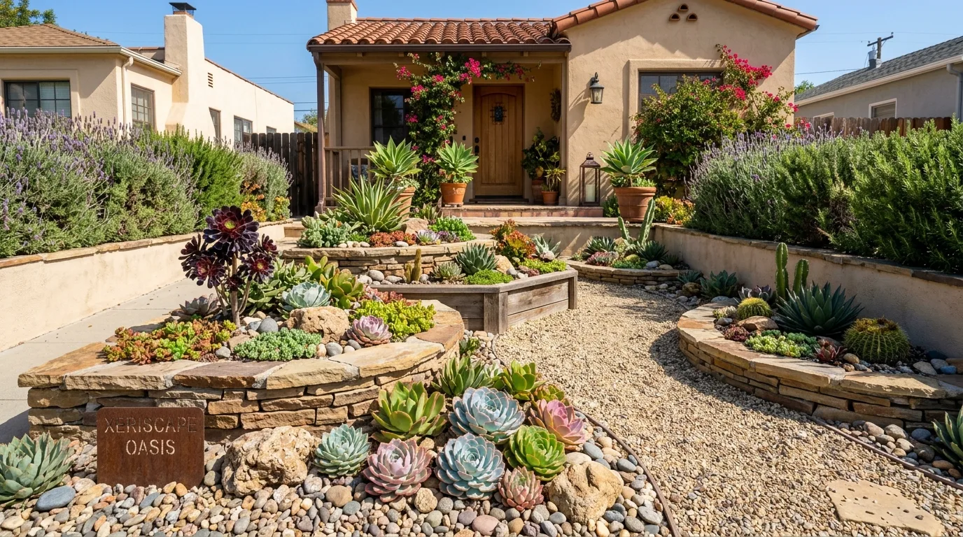 Modern Dry Garden With Clean Lines
